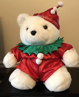 Dayton Hudson Marshall Fields Plush SANTA BEAR Circus Clown 1994 • $19.98