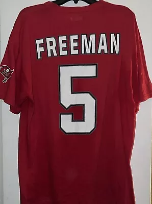 Tampa Bay Buccaneers # 5 Josh Freeman NFL Team Apparel Jersey Sz XL NFL Football • $12