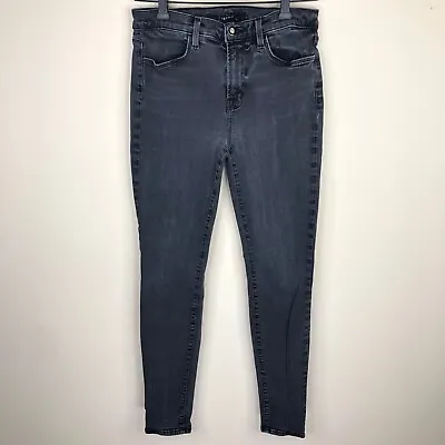 J. Brand Maria Graphite Skinny Jeans Womens 28 Mid Rise Denim Stretchy Cotton  • $15