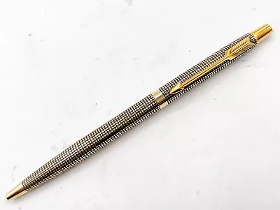 NOS Parker 75 Ballpoint Pen Sterling Vermeil Early. Silver 925 Gold Filled 14k • $240