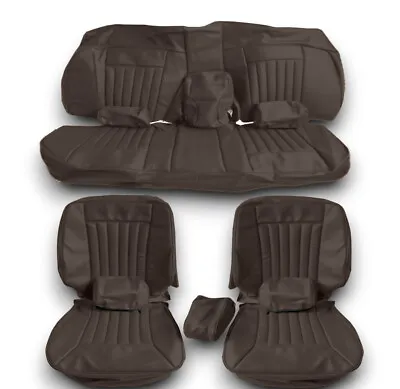 Seat Covers For Mercedes Benz W126 Se Sel Saloon 1.Serie 1979-1985 Bra • $934.35