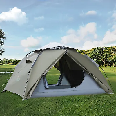 £69.99 • Buy Evajoy Automatic Instant Pop Up Tent 3 Man Camping Family Outdoor Hiking Shelter