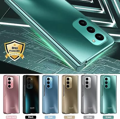 For Samsung Galaxy Z Fold 5 4 3 2 5G 360° Full Cover PC Slim Plating Matte Case • $8.06