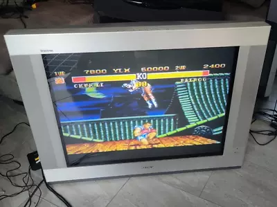 Sony Trinitron Huge KV-34  100hz CRT TV Rare Made In Japan Aluminium Trim  • $1140