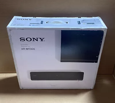 $165.99 • Buy Sony HT-MT300/B Powerful Mini Soundbar With Wireless Subwoofer, Black - Open Box
