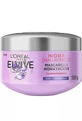 1 L’oreal Paris Elvive Hidra Hialuro/hidratacion/mascarilla/hydrating Hair Mask • $18.99