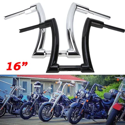 16  Ape Hanger 2'' Handlebar Riser For Harley Heritage Softail Fatboy Sportster • $162.57