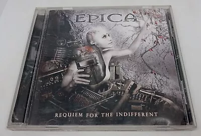 Epica Requiem For The Indifferent CD Nuclear Blast USA 2012 2558-2 EX Disc Worn • $7.19