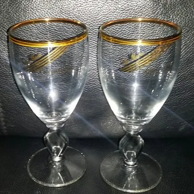 Collectable Pair Of Tia Maria Calypso Coffee Cup Glasses Used Condition • $25