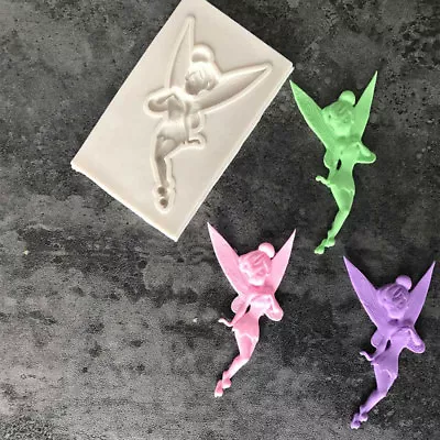 FAIRY Silicone Fondant Cake Topper Mold Mould Chocolate Candy Baking * CHEAPEST • £3.65