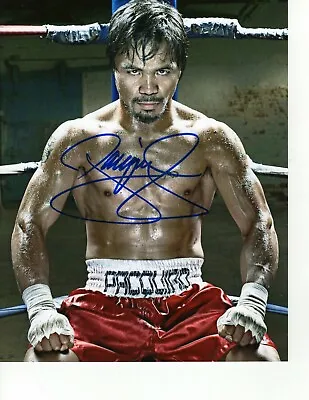 $69 • Buy Manny Pacquiao Autographed Signed 8 X 10 Photo Picture Team Pacquiao COA 
