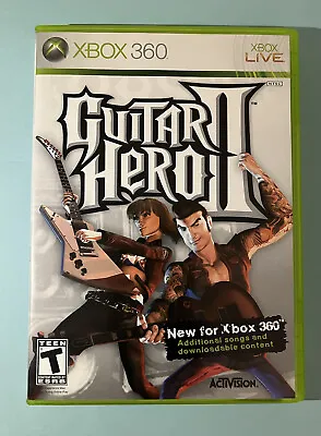 $5.46 • Buy Guitar Hero II 2 (Microsoft Xbox 360, 2007) (COMPLETE & TESTED)