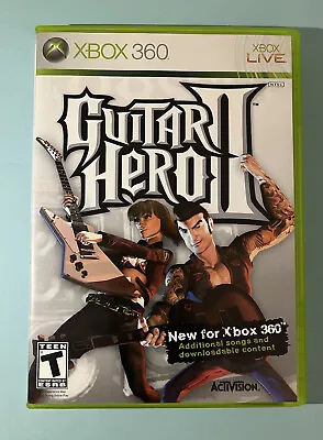 $5.46 • Buy Guitar Hero II 2 (Microsoft Xbox 360, 2007) (COMPLETE & TESTED)