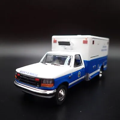 1993 93 Ford F350 Ambulance Rescue Long Beach Ca 1:64 Scale Diecast Model Car • $11.99