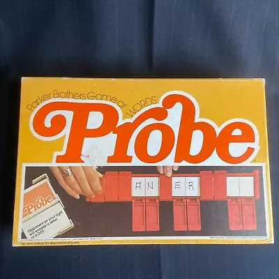 Vintage 1976 Parker Brothers Probe Board Game Of Words No. 202 Complete • $10