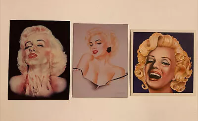 Lot Of 3 Marilyn Monroe Greeting Cards 1976 1980 1981 Sexy & Hot Pics • $21.95