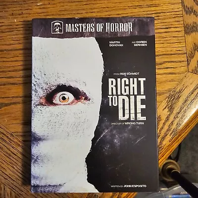 Masters Of Horror: Right To Die (DVD 2007) Rob Schmidt • $1