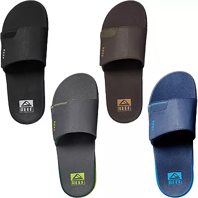 Reef Mens Fanning Summer Beach Sandals Slides Flip Flops Sliders • $98.98