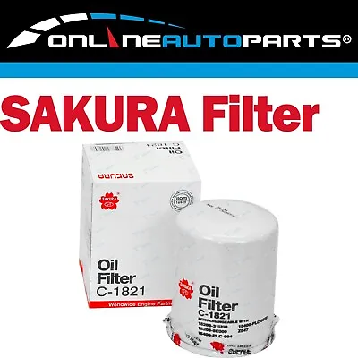 Sakura Oil Filter C-1821 Alternate Z547 Ryco Various For Honda Nissan Motors • $7.95