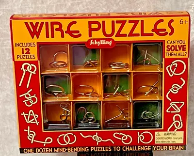 Schylling Wire Puzzles New In Box - L • $3.75