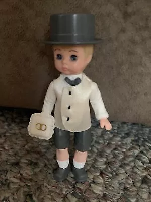 Mini Madame Alexander McDonalds Ring Bearer Blonde Hair Blue Eyes 4 To 5” Tall • $3