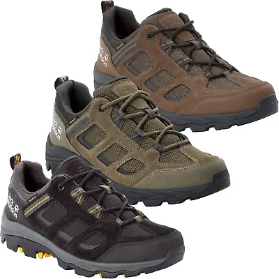 Jack Wolfskin Mens Vojo 3 Texapore Low Rise Waterproof Walking Hiking Shoes • £95