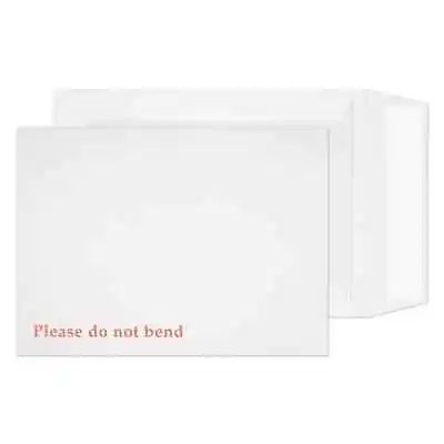 Hard Card Board Back Backed Please Do Not Bend Envelopes White A4 A5 A6 C5 C4 • £0.99