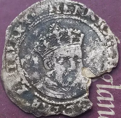 Metal Detecting Find Edward VI 6d Of Dublin • £12.50