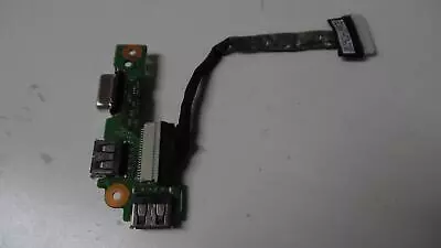 Genuine Dell Inspiron N5010 - Dual-USB/VGA Port Board * DG15 CRT BOARD • $16.49