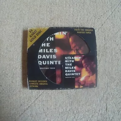Miles Davis Quintet - Steamin' Mobile Fidelity 24K Gold DCC CD MFSL • £28.99