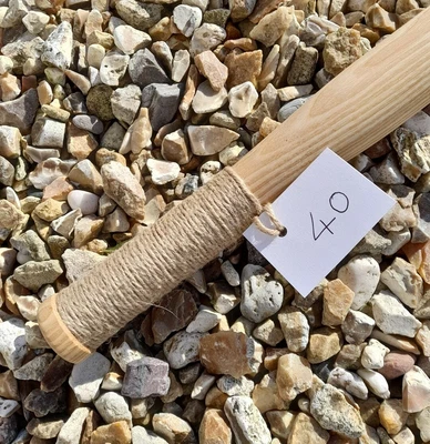£12.99 • Buy PREMIUM QUALITY ROUNDERS BAT (adult)  CRAFTSMAN MADE WITH WHIPPED HANDLE. #40