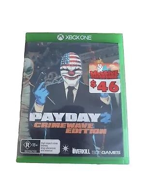 PayDay 2: Crimewave Edition - Xbox One Game In Case With Manual Complete • $14.43