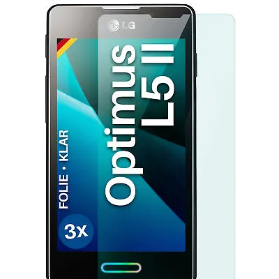 £8.02 • Buy 3x Screen Protector LG E460 Optimus L5 II Display 4H Flexible - No Glass