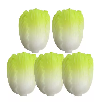 5pcs Mini Chinese Cabbage Fake Miniature Vegetable Mini Resin Vegetable Models • $9.68