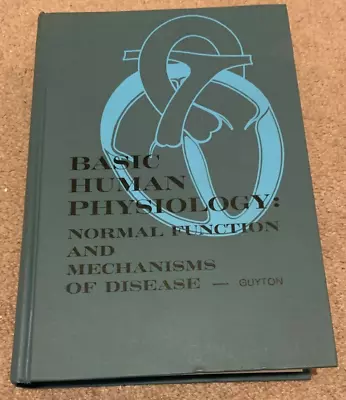 1971 Basic Human Physiology Disease Mechanism Vintage Science Medical Text Book • $12.99