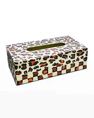 MacKenzie-Childs 10  Serengeti Standard Tissue Box Holder  ($88) W/tax • $75