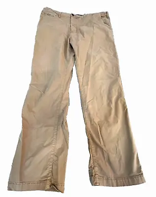 Men's American Eagle Pants Size 38x34 Sand Color 5-Pocket Cotton Blend [C6] • $14.95