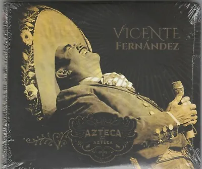 *2 CD's & DVD- Vicente Fernandez- Un Azteca En El  Azteca  Mariachi SEALED! {S1} • $100