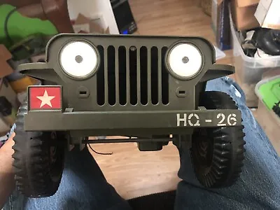 1965 G.I. Joe Motorized Jeep Rebuild Or For Parts • $45