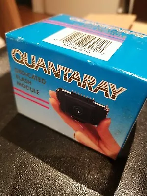 Quantaray  QDA-P Shoe Mount Flash Module (Manual Focus) For Pentax- Brand New • $1.88