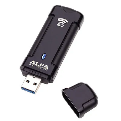 Alfa AWUS036EAC 802.11ac High Speed Dual Band Wi-Fi USB Adapter Dongle 2.4/5 GHz • $37.97