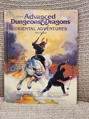 Oriental Adventures 1985 Advanced Dungeons & Dragons TSR Gary Gygax AD&D • $40