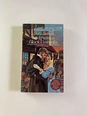 LADY WITH A BLACK UMBRELLA (1989) MARY BALOGH Signet Regency Historical Romance • $34.99