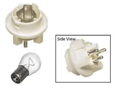 $50.95 • Buy Front Turn Signal Bulb Socket + 1157 Bulb Kit For Mercedes W124 R129 W140 R170