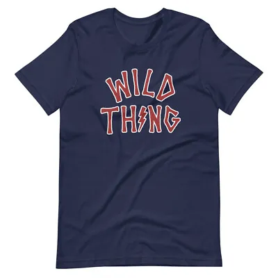 WILD THING Major League Ricky Vaughn Indians Baseball Movie S/S Unisex T-Shirt • $23.50