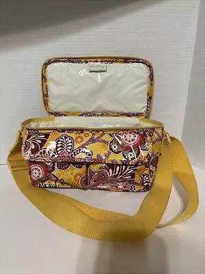 Vera Bradley Insulated Mini Lunch Cooler In Bali Gold • $12.99