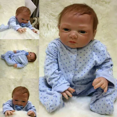 20  Reborn Dolls Baby Handmade Soft Vinyl Silicone Realistic Newborn XMAS Gifts • $54.29