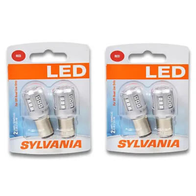 Sylvania SYLED - Two 2 Packs - 2357RSL LED Bulb Center High Mount Stop Brake Hj • $29.50