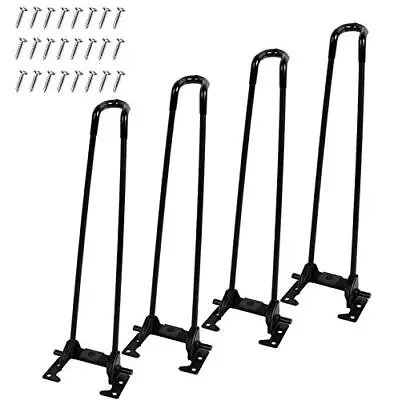 4Pcs Folding Table Legs 13 Inch / 34cm Metal Sturdy For Laptop Table Coffee Desk • £16.47