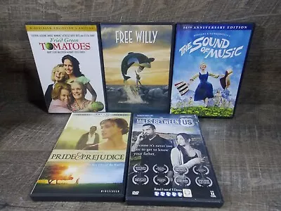 Sound Of Music Free Willy +3: Lot Of 5 Classic Family Films On DVD • $22.45